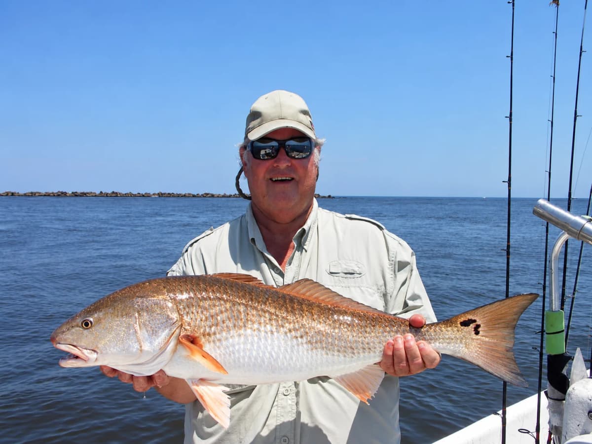 Redfish caught in Jacksonville